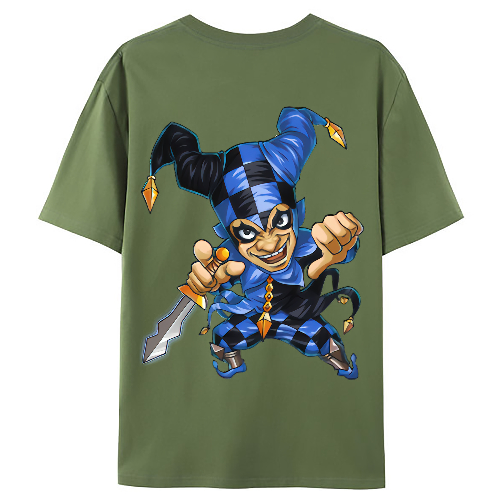 （画像用） リーグ・オブ・レジェンド League of Legends LOL 綿100％ メンズ半袖Tシャツ（バックプリント） 通気性